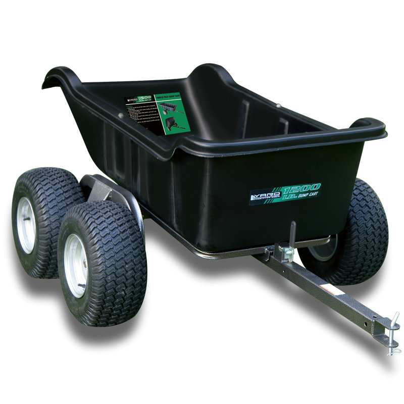 1200lb Poly Dump Kar Vier Wielen SP 22147