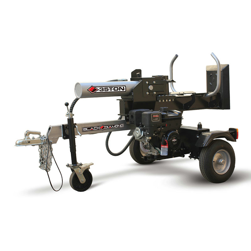 Black Diamond 35 ton benzine Log Splitter-halve balk LSE 35