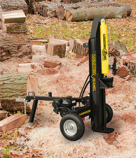 HOUTHAAK 22TON GASOLINE LOG SPLITTER-VOLLEDIGE BEAM LSP22B