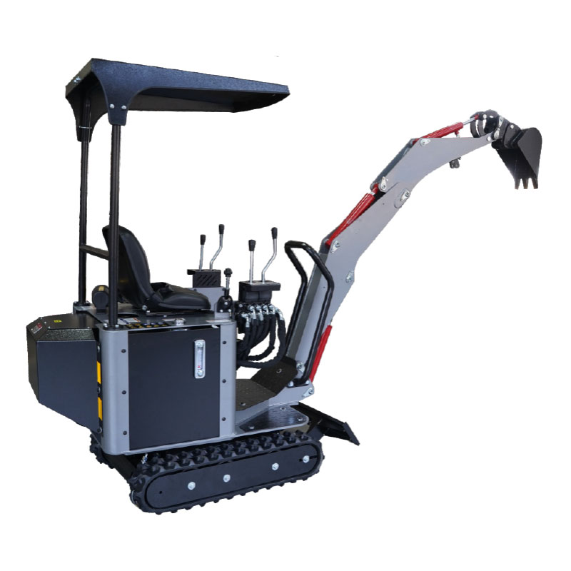 Rupsgraafmachine met 8